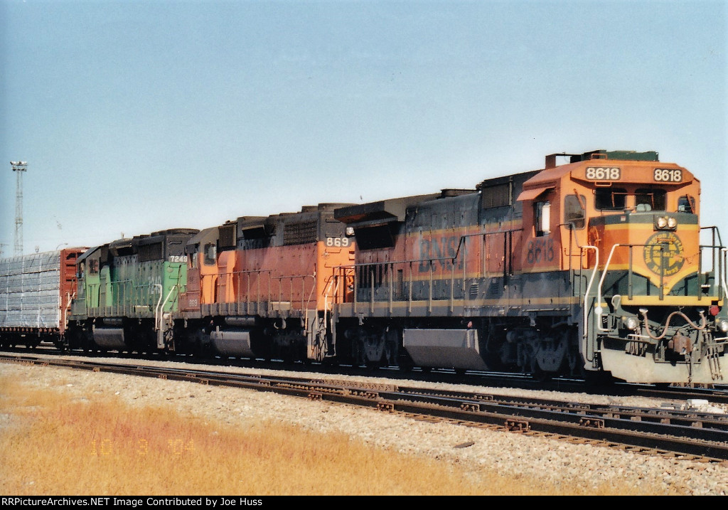 BNSF 8618 East